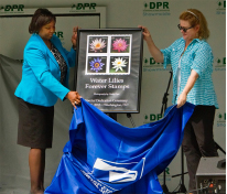 Water Lily Stamp Dedication Ceremony